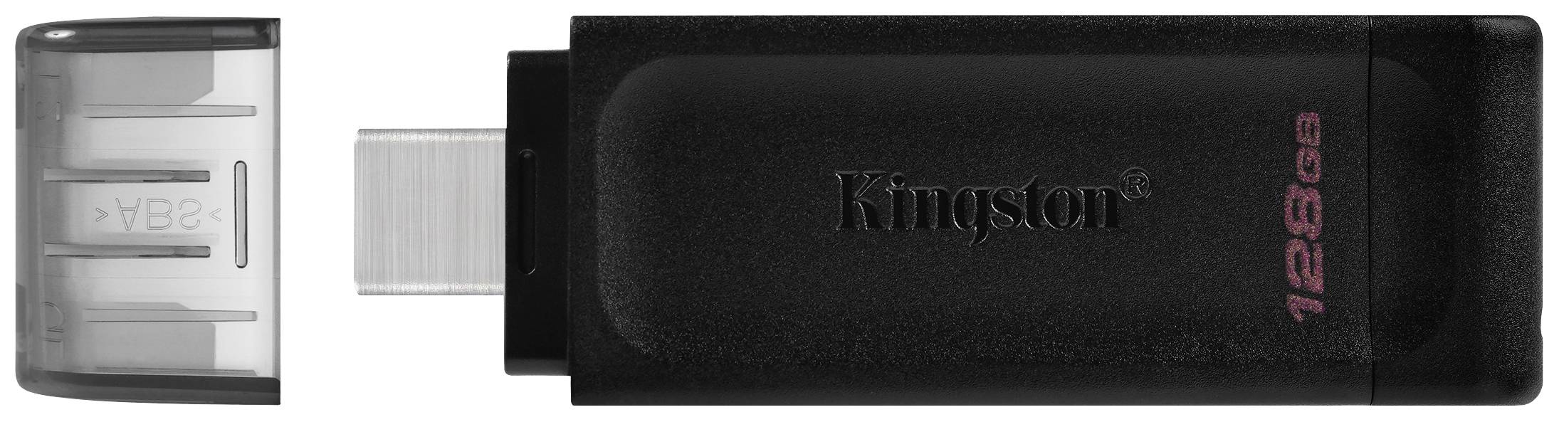 Kingston DataTraveler 70 USB-Stick Retail 128GB Schwarz DT70/128GB USB-C®