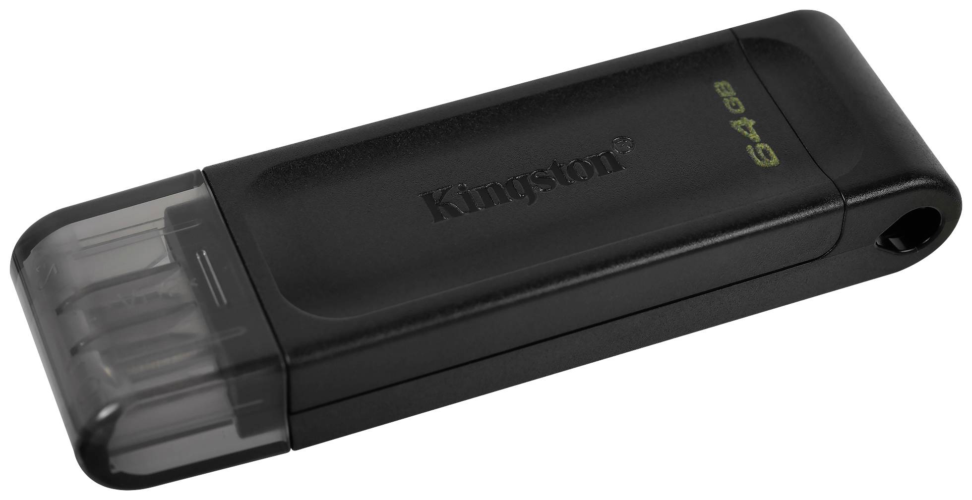 Kingston DataTraveler 70 USB-Stick Retail 64GB Schwarz DT70/64GB USB-C®