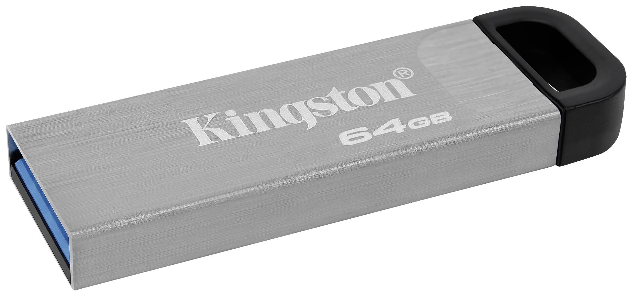 Kingston DataTraveler Kyson USB-Stick Retail 64GB Silber DTKN/64GB USB-A (USB 3.2 Gen 1)
