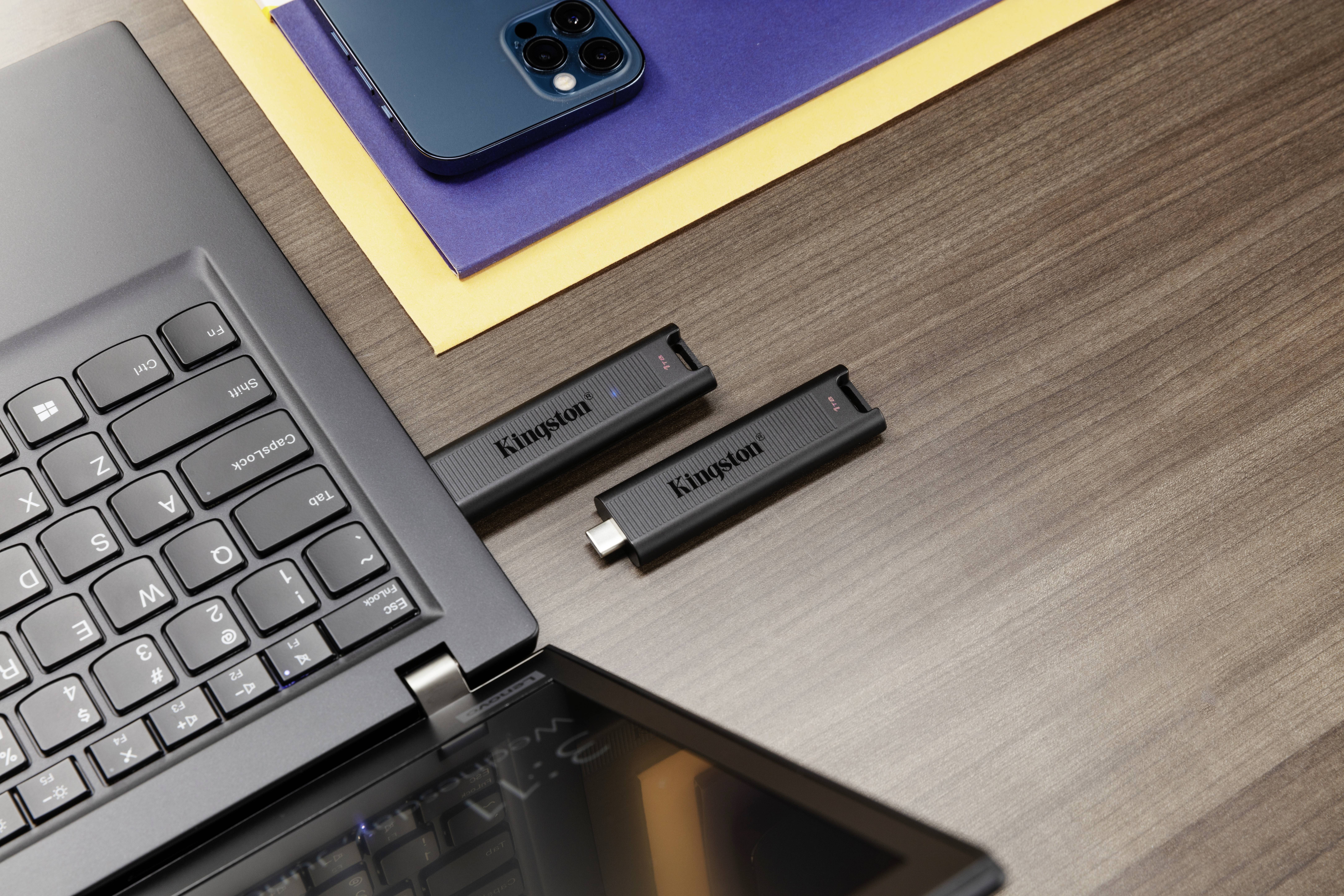 Kingston DataTraveler Max USB-Stick Retail 1 TB Schwarz DTMAX/1TB USB-C®