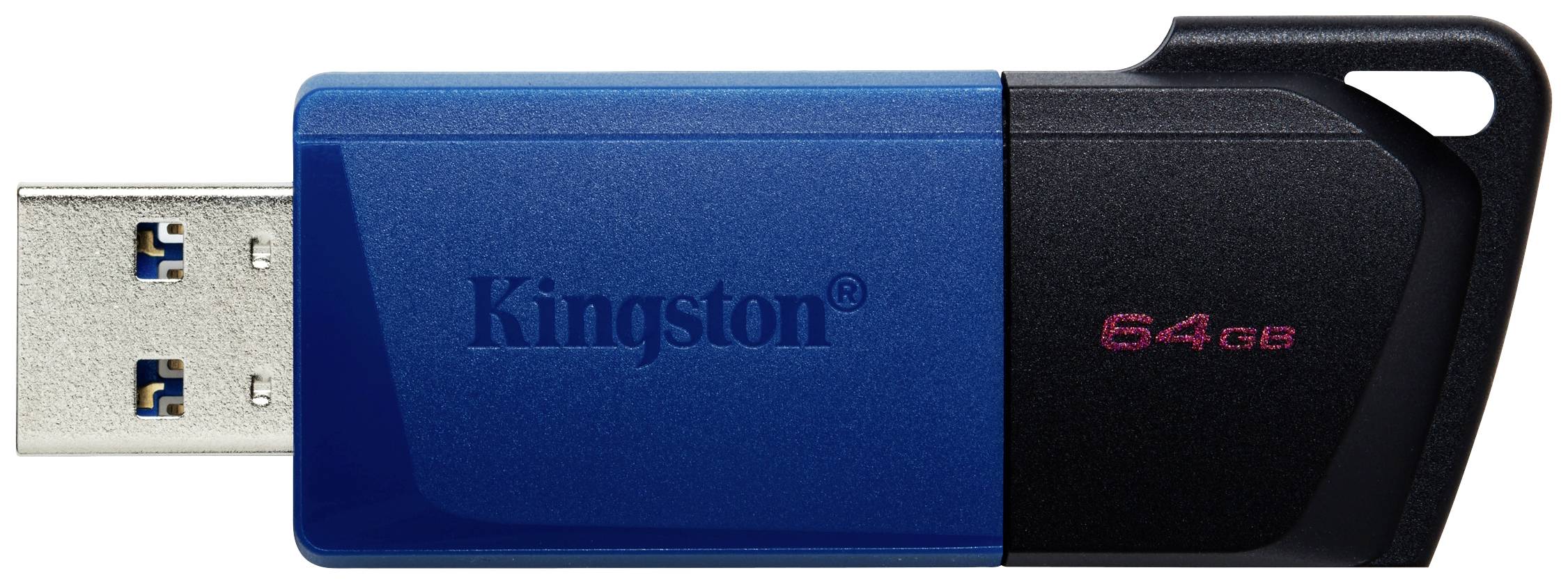 Kingston DataTraveler Exodia M USB-Stick Retail 64GB Schwarz/Blau DTXM/64GB-2P USB-A (USB 3.2 Gen 1)