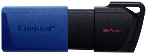 Kingston DataTraveler Exodia M USB-Stick Retail 64 GB Schwarz/Blau DTXM/64GB USB-A (USB 3.2 Gen 1)