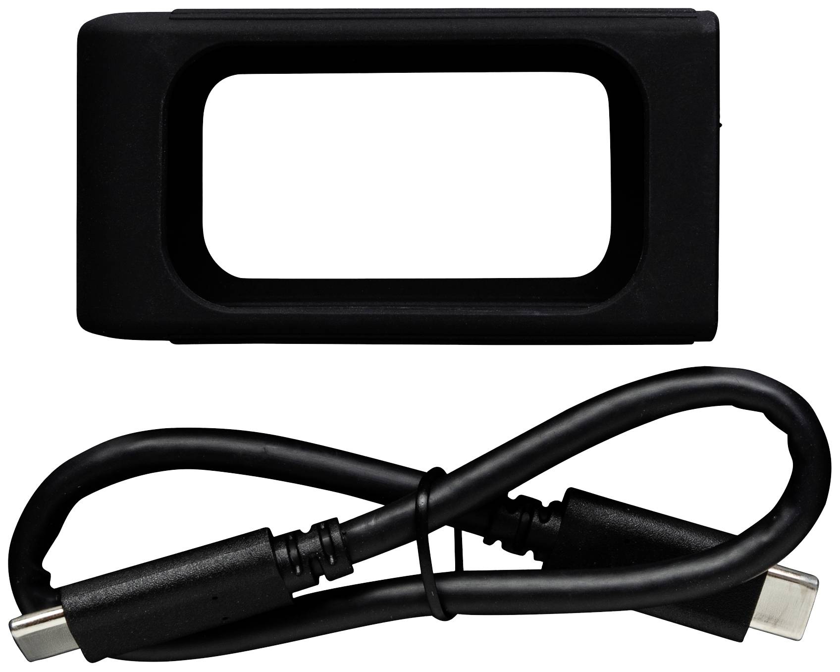 Kingston XS2000 4TB Externe SSD-Festplatte 6.35cm (2.5 Zoll) USB-C® Schwarz/Silber SXS2000/4000G