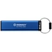 Kingston IronKey Keypad 200 USB-Stick Retail 64GB Blau IKKP200/64GB USB-A (USB 3.2 Gen 1) Kingston IronKey Keypad 200 USB-Stick Retail 64GB Blau IKKP200/64GB USB-A (USB 3.2 Gen 1)