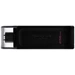 Kingston DataTraveler 70 USB-Stick Retail 256GB Schwarz DT70/256GB USB-C® Kingston DataTraveler 70 USB-Stick Retail 256GB Schwarz DT70/256GB USB-C®