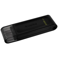 Kingston DataTraveler 70 USB-Stick Retail 256GB Schwarz DT70/256GB USB-C® Kingston DataTraveler 70 USB-Stick Retail 256GB Schwarz DT70/256GB USB-C®