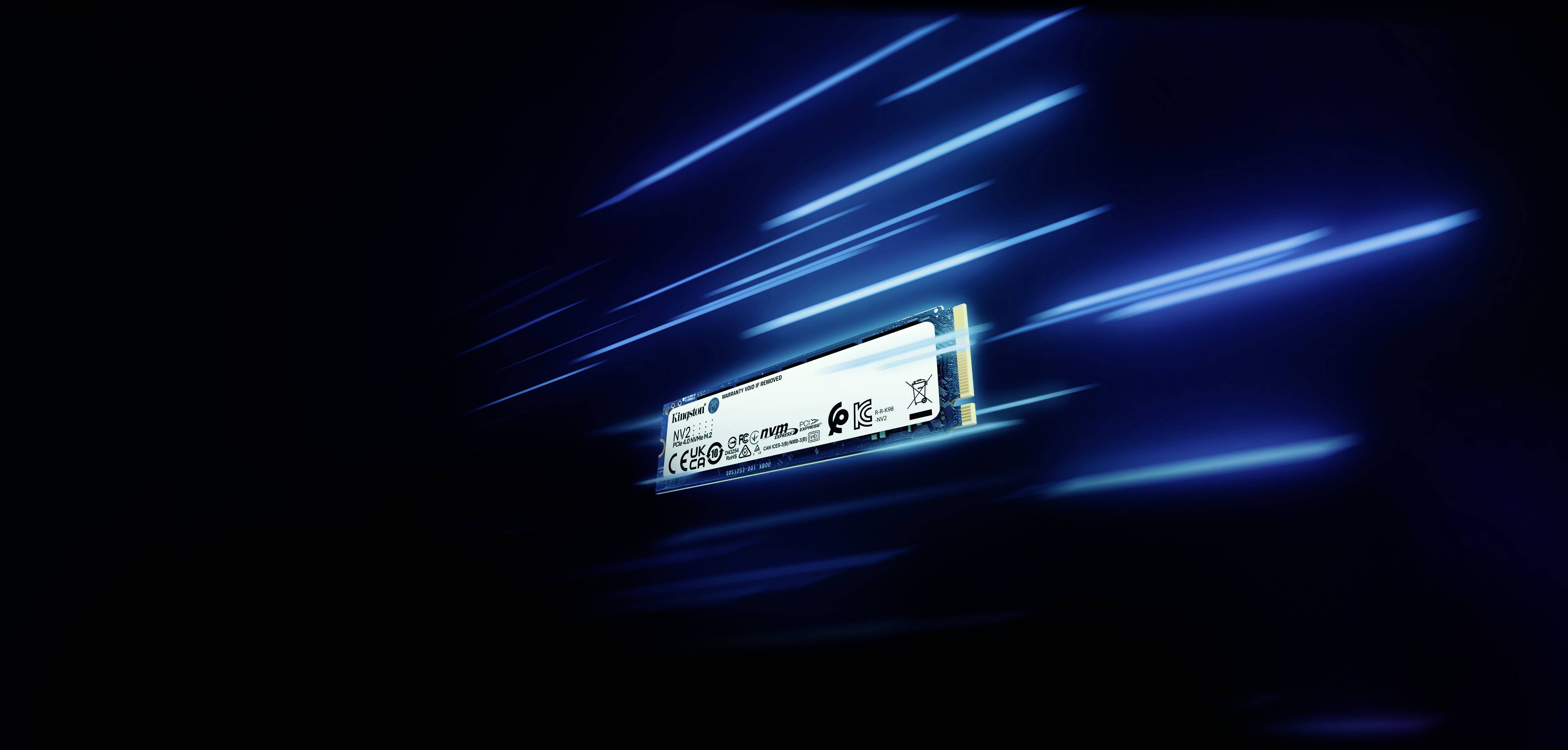 Kingston NV2 4 TB Interne M.2 PCIe NVMe SSD 2280 PCIe NVMe 4.0 x4 Retail SNV2S/4000G