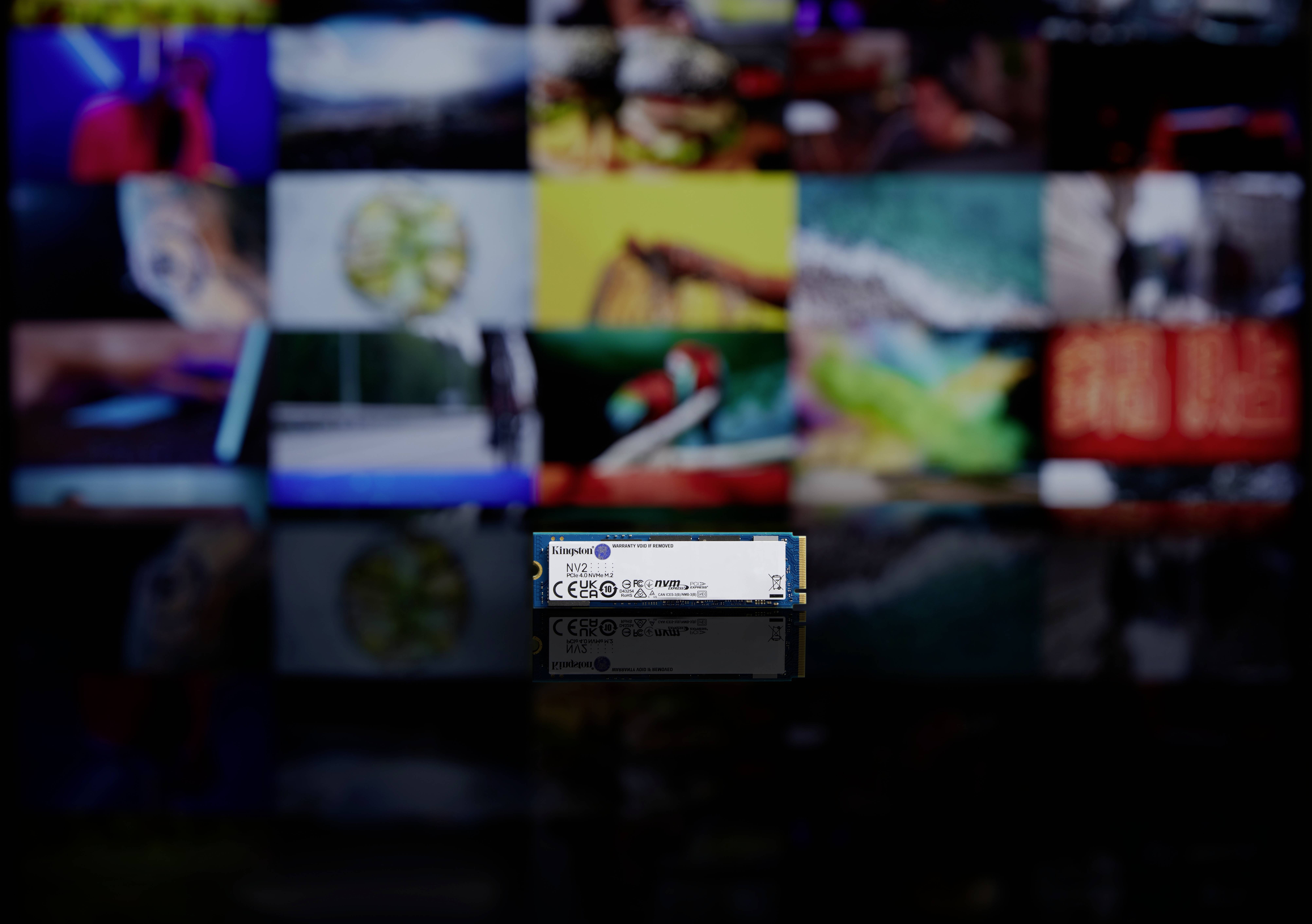 Kingston NV2 4 TB Interne M.2 PCIe NVMe SSD 2280 PCIe NVMe 4.0 x4 Retail SNV2S/4000G