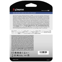 Kingston 960GB Interne SATA SSD 6.35cm (2.5 Zoll) SATA III Retail SEDC600M/960G Kingston 960GB Interne SATA SSD 6.35cm (2.5 Zoll) SATA III Retail SEDC600M/960G