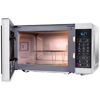 Sharp YC-MG02E-S Mikrowelle Silber 800 W mit Display, Grillfunktion Sharp YC-MG02E-S Mikrowelle Silber 800 W mit Display, Grillfunktion