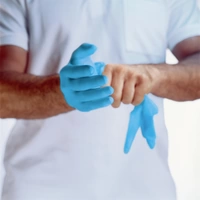 Uvex u-fit 6016708 100 St. Nitril Einweghandschuh Größe (Handschuhe): 8, M EN 374 Uvex u-fit 6016708 100 St. Nitril Einweghandschuh Größe (Handschuhe): 8, M EN 374