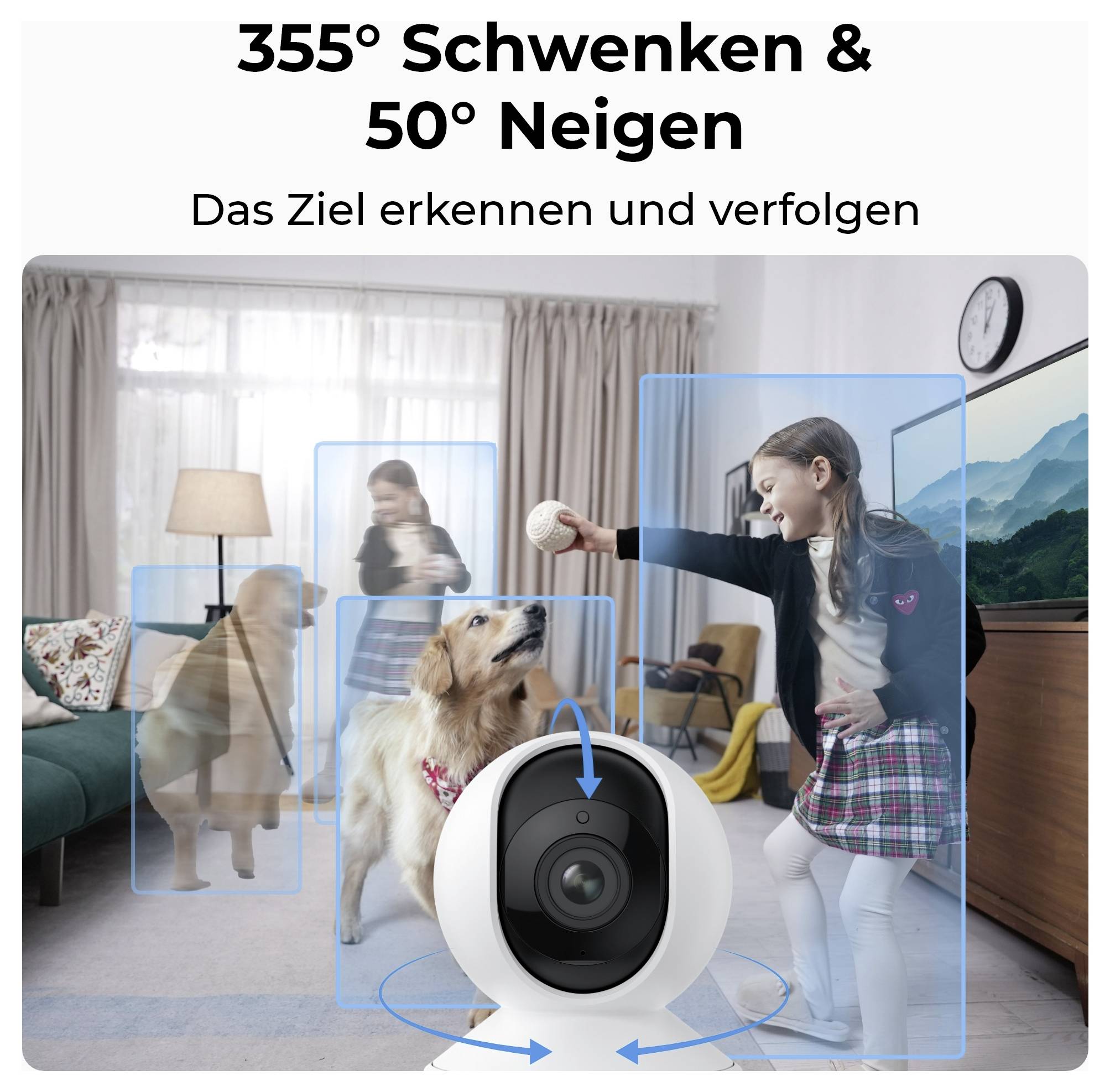 Reolink E Series E340 WLAN IP Überwachungskamera 2560 x 1920 Pixel