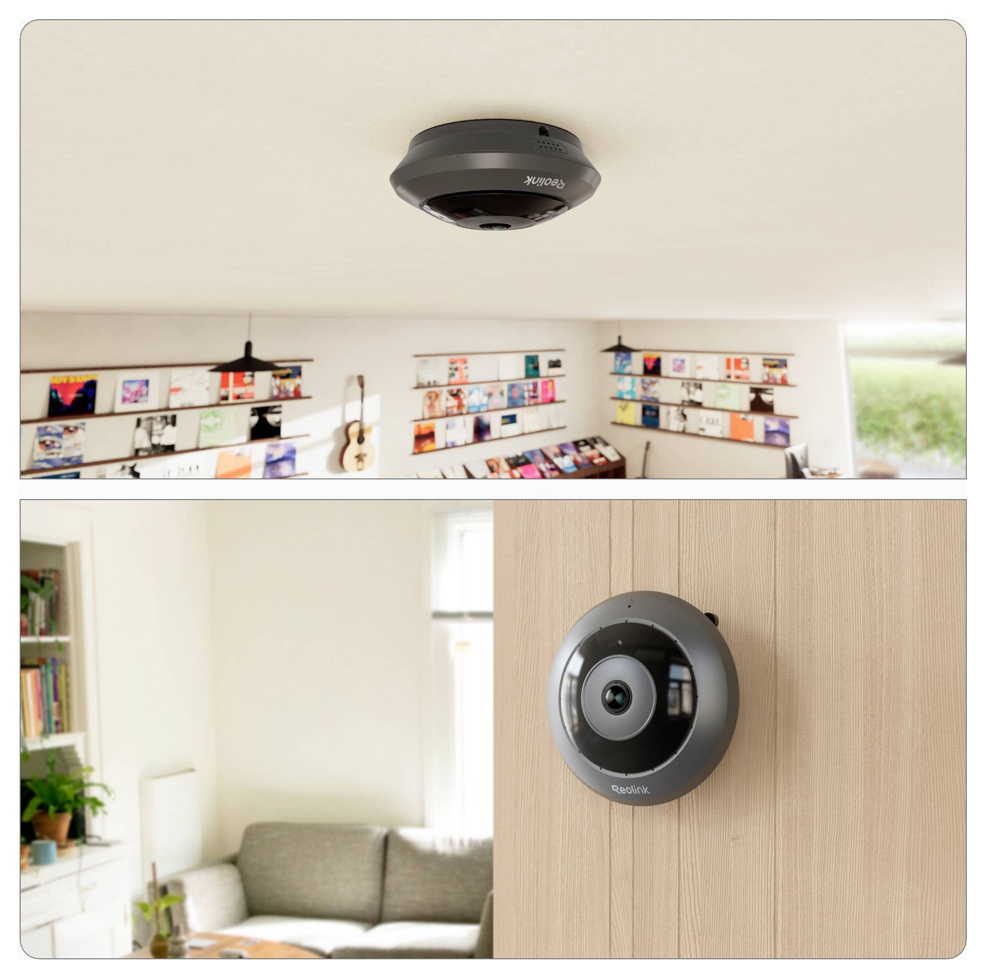 Reolink Fisheye Series P520 LAN IP Überwachungskamera 2560 x 2560 Pixel