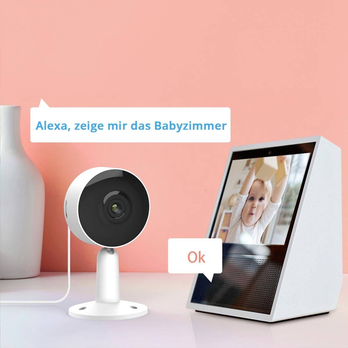 Arenti IN1Q WLAN IP Überwachungskamera 2560 x 1440 Pixel