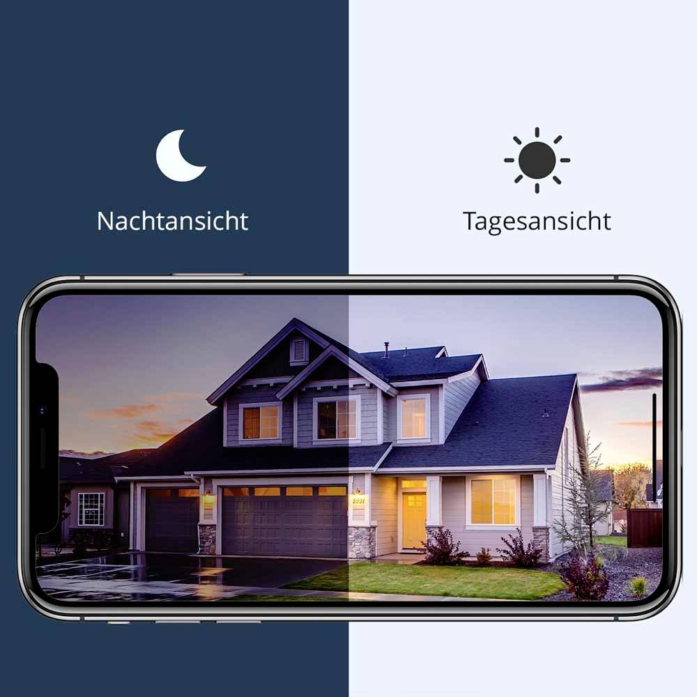 Arenti POWER1Q WLAN IP Überwachungskamera 2560 x 1440 Pixel