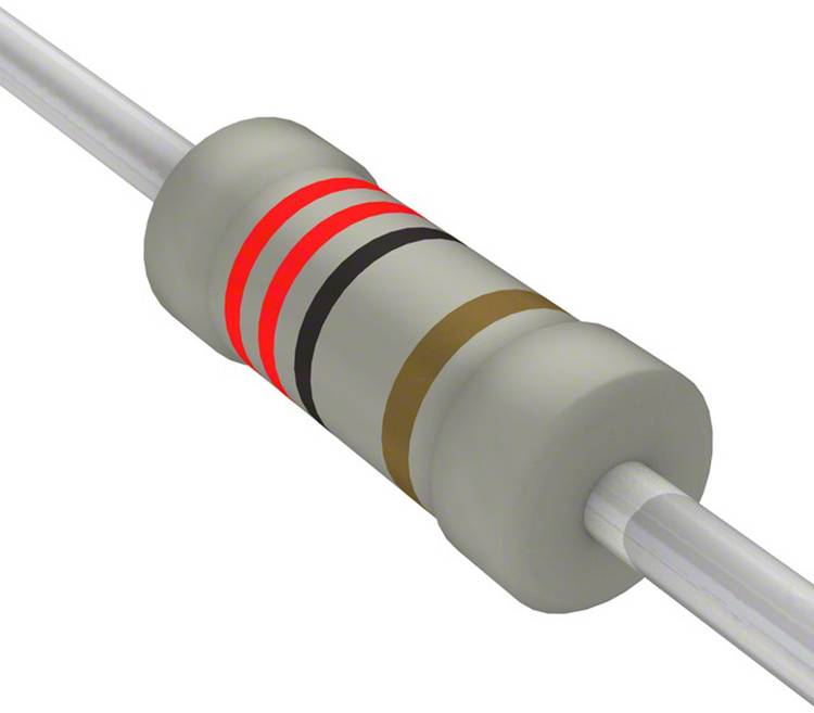 TE Connectivity 1622392-1 Metallschicht-Widerstand 22Ω axial bedrahtet 0.01% Package