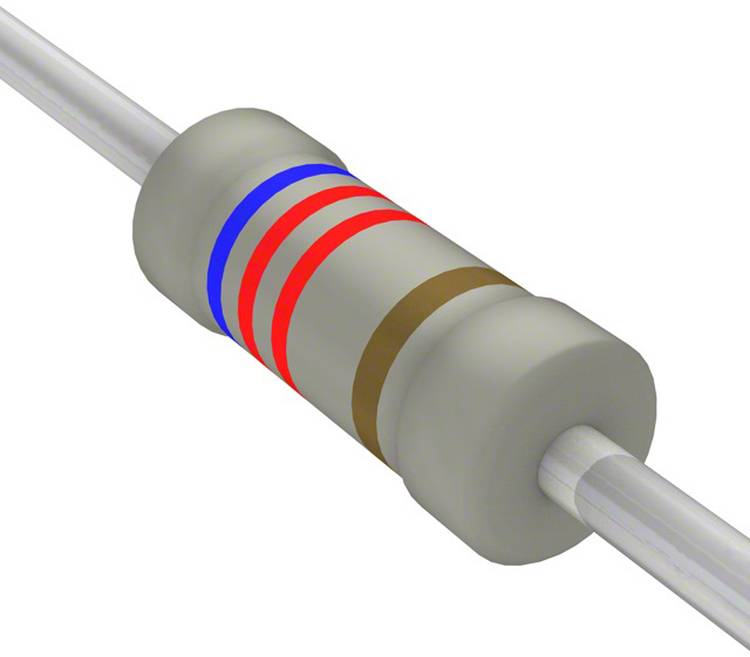 TE Connectivity 1622552-1 Metallschicht-Widerstand 6.2kΩ axial bedrahtet 0.01% Package