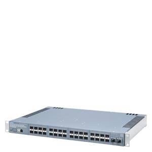 Netzwerk-Switch mit 24 Ports, geeignet für den Einsatz in professionellen IT-Infrastrukturen. Ideal zur Verbindung mehrerer Geräte.