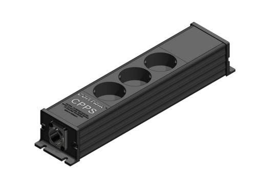 Contrik 1027596 1 Stück Steckdosen-Verteiler Schwarz