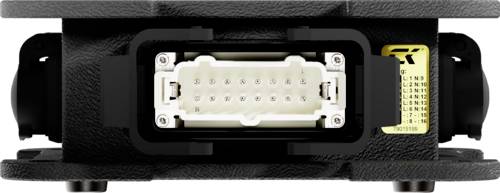 Contrik 1028228 1 Stück Steckdosen-Verteiler Schwarz