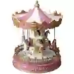 Konstsmide 4177-000 LED-Szenerie Karussell Warmweiß, Mehrfarbig LED Pink, Gold Konstsmide 4177-000 LED-Szenerie Karussell Warmweiß, Mehrfarbig LED Pink, Gold