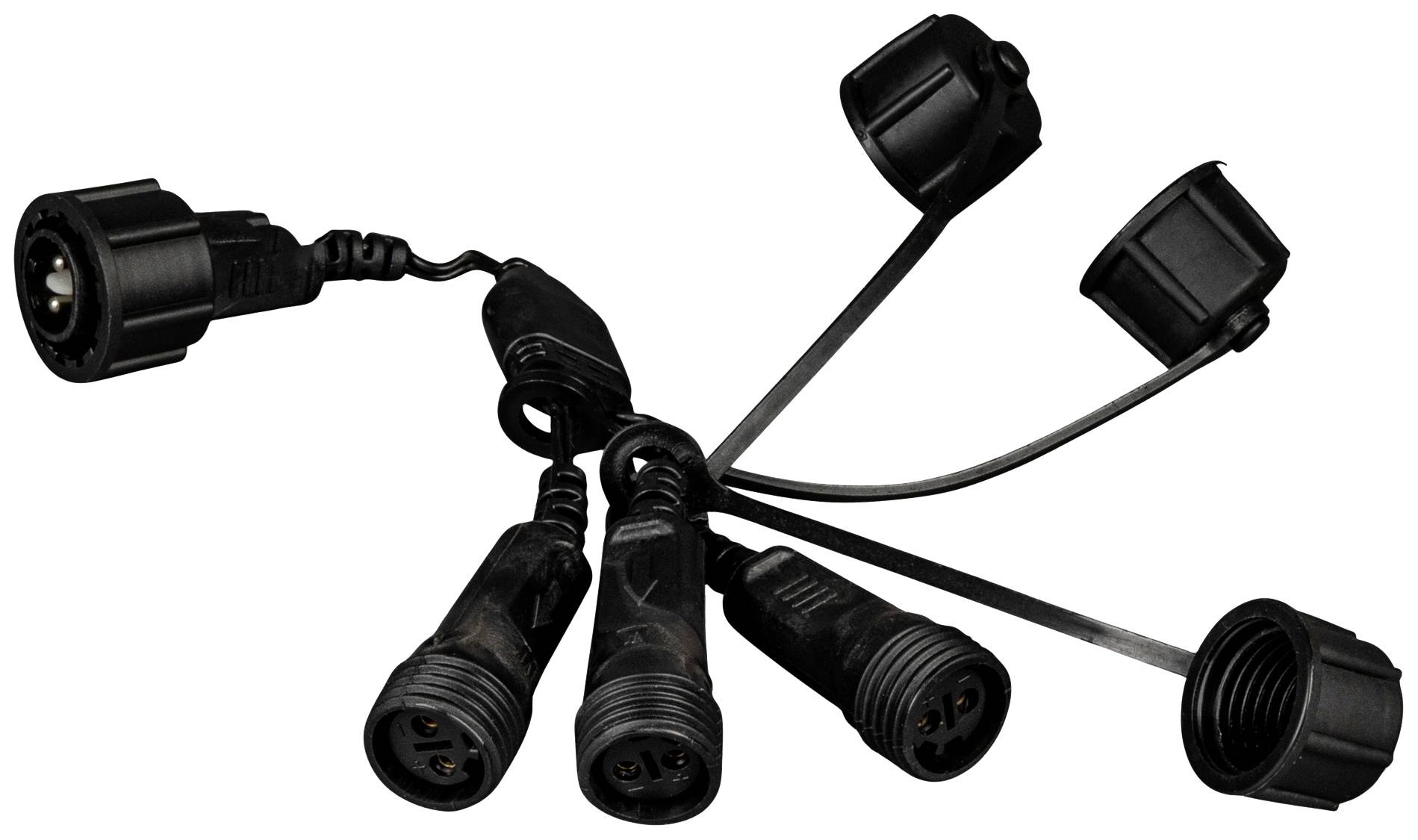 Konstsmide 4751-007 Verteilerkabel Schwarz