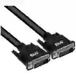 Club3D DVI Anschlusskabel DVI-D 24+1pol. Stecker 3.00m Schwarz CAC-1223 DVI-Kabel Club3D DVI Anschlusskabel DVI-D 24+1pol. Stecker 3.00m Schwarz CAC-1223 DVI-Kabel