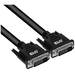 Club3D DVI Anschlusskabel DVI-D 24+1pol. Stecker 3.00m Schwarz CAC-1223 DVI-Kabel Club3D DVI Anschlusskabel DVI-D 24+1pol. Stecker 3.00m Schwarz CAC-1223 DVI-Kabel