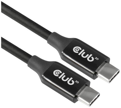 Club3D USB-C® Kabel USB-C® Stecker 5.00 m Schwarz CAC-1535
