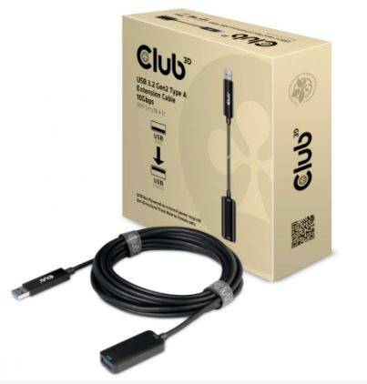 Club3D USB-Kabel USB 3.2 Gen1 5.00m Schwarz CAC-1411