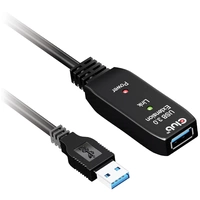 Club3D USB-Kabel USB 3.2 Gen1 (USB 3.0 / USB 3.1 Gen1) 5.00m Schwarz CAC-1404 Club3D USB-Kabel USB 3.2 Gen1 (USB 3.0 / USB 3.1 Gen1) 5.00m Schwarz CAC-1404