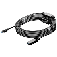 Club3D USB-Kabel USB 3.2 Gen1 (USB 3.0 / USB 3.1 Gen1) 15.00m Schwarz CAC-1406 Club3D USB-Kabel USB 3.2 Gen1 (USB 3.0 / USB 3.1 Gen1) 15.00m Schwarz CAC-1406