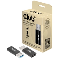 Club3D USB-Adapter USB 3.2 Gen1 (USB 3.0 / USB 3.1 Gen1) USB-A Stecker, USB-C® Buchse Schwarz CAC-1525 Club3D USB-Adapter USB 3.2 Gen1 (USB 3.0 / USB 3.1 Gen1) USB-A Stecker, USB-C® Buchse Schwarz CAC-1525