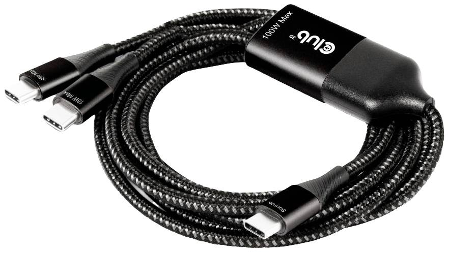 Club3D USB-C® Kabel USB-C® Stecker 1.83m Schwarz CAC-1527