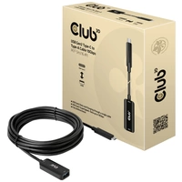 Club3D USB-Kabel USB 3.2 Gen2 (USB 3.1 Gen2) USB-C® Stecker, USB-B Buchse 5.00m Schwarz CAC-1536 Club3D USB-Kabel USB 3.2 Gen2 (USB 3.1 Gen2) USB-C® Stecker, USB-B Buchse 5.00m Schwarz CAC-1536