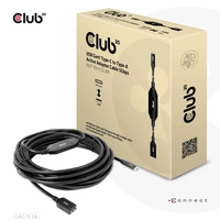 Club3D USB-Adapter USB 3.2 Gen1 (USB 3.0 / USB 3.1 Gen1) USB-C® Stecker, USB-A Buchse 10.00m Schwarz CAC-1538 Club3D USB-Adapter USB 3.2 Gen1 (USB 3.0 / USB 3.1 Gen1) USB-C® Stecker, USB-A Buchse 10.00m Schwarz CAC-1538