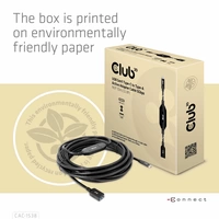 Club3D USB-Adapter USB 3.2 Gen1 (USB 3.0 / USB 3.1 Gen1) USB-C® Stecker, USB-A Buchse 10.00m Schwarz CAC-1538 Club3D USB-Adapter USB 3.2 Gen1 (USB 3.0 / USB 3.1 Gen1) USB-C® Stecker, USB-A Buchse 10.00m Schwarz CAC-1538