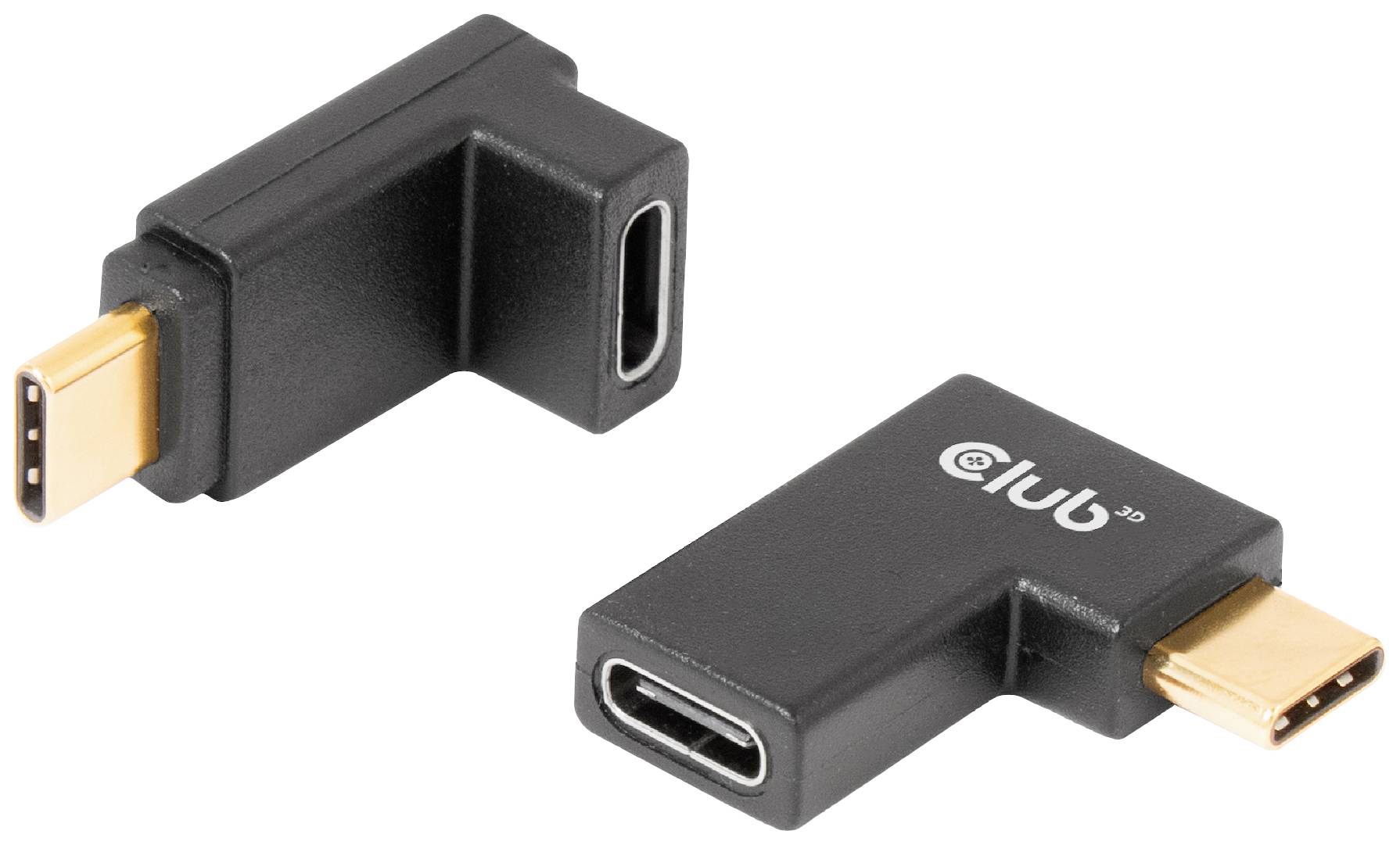 Club3D USB 3.2 Gen 2 (USB 3.1 Gen 2) Adapter [1x USB-C® Stecker - 1x USB-C® Buchse] Adapter USB 3.2 Typ C