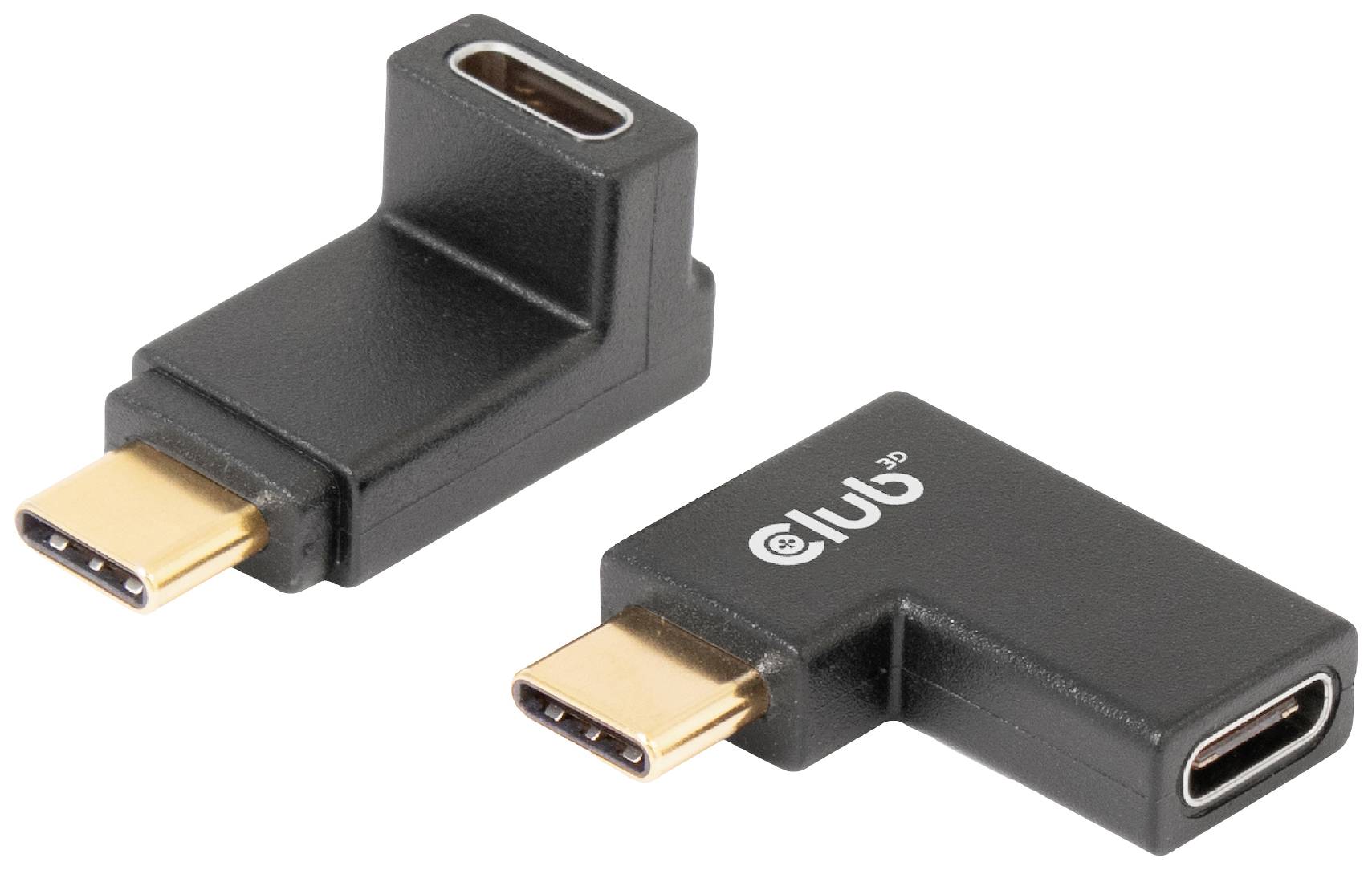 Club3D USB 3.2 Gen 2 (USB 3.1 Gen 2) Adapter [1x USB-C® Stecker - 1x USB-C® Buchse] Adapter USB 3.2