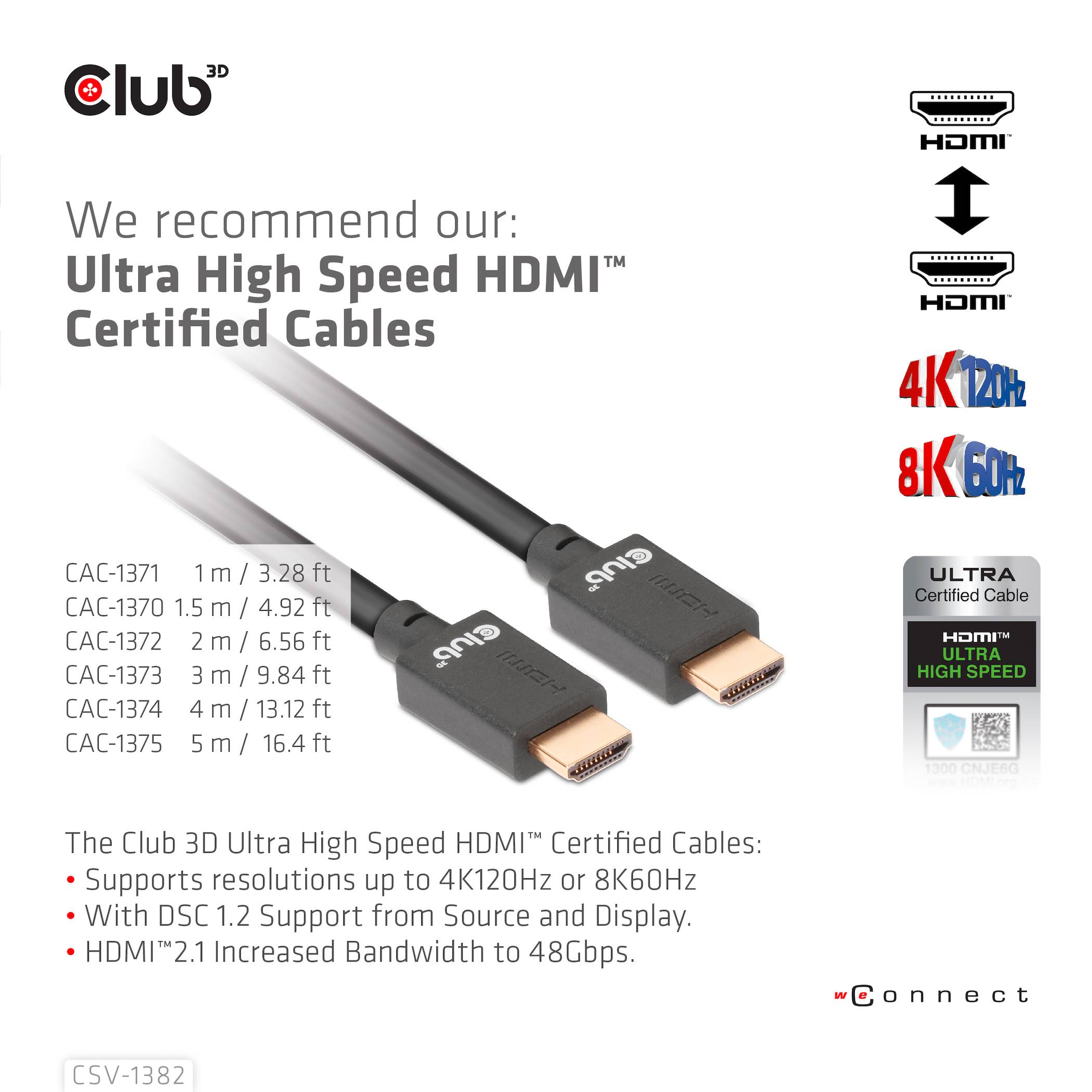 Club3D KVM Switch 4K60Hz KVM-Umschalter HDMI Fernbedienung 4096 x 2160 Pixel