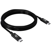 Club3D USB-C® Kabel USB4® USB-C® Stecker 2.00m Schwarz CAC-1575 Club3D USB-C® Kabel USB4® USB-C® Stecker 2.00m Schwarz CAC-1575