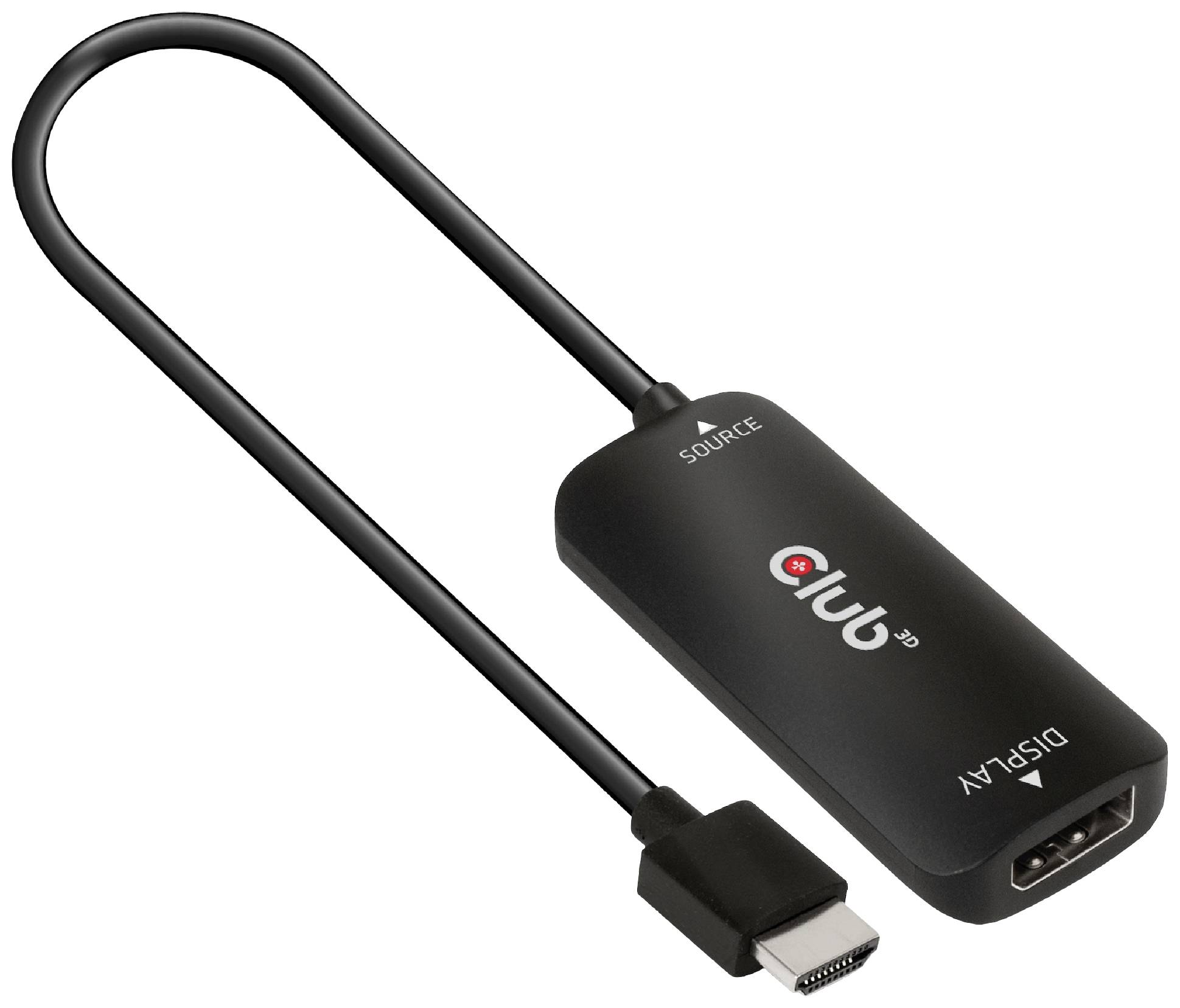 Club3D USB Adapter [1x HDMI-Stecker - 1x DisplayPort Buchse] Adapter HDMI + MicroUSB - DP 4 1m