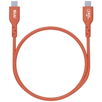 Club3D USB-C® Kabel USB 2.0 USB-C® Stecker 4.00 m Orange CAC-1515 Club3D USB-C® Kabel USB 2.0 USB-C® Stecker 4.00 m Orange CAC-1515