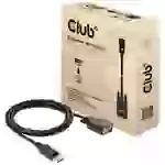Club3D DisplayPort / VGA Anschlusskabel DisplayPort Stecker, VGA 15pol. Stecker 2.00m Schwarz CAC-1012 DisplayPort-Kabel Club3D DisplayPort / VGA Anschlusskabel DisplayPort Stecker, VGA 15pol. Stecker 2.00m Schwarz CAC-1012 DisplayPort-Kabel