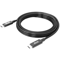 Club3D USB-C® Kabel USB4® USB-C® Stecker 3.00m Schwarz CAC-1579 Club3D USB-C® Kabel USB4® USB-C® Stecker 3.00m Schwarz CAC-1579
