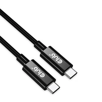 Club3D USB-C® Kabel USB4® USB-C® Stecker 3.00m Schwarz CAC-1579 Club3D USB-C® Kabel USB4® USB-C® Stecker 3.00m Schwarz CAC-1579