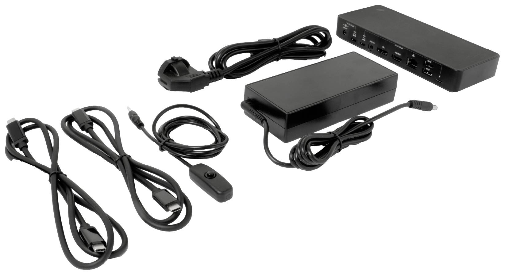 club3D KVM Switch 4K60Hz KVM-Umschalter HDMI, Display-Port Fernbedienung 3840 x 2160 Pixel