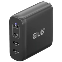 Club3D CAC-1912 Notebook-Netzteil 100W 2x USB-A, 2x USB-C® USB PD Schwarz Innenbereich GaN, USB Power Delivery (USB-PD) Club3D CAC-1912 Notebook-Netzteil 100W 2x USB-A, 2x USB-C® USB PD Schwarz Innenbereich GaN, USB Power Delivery (USB-PD)
