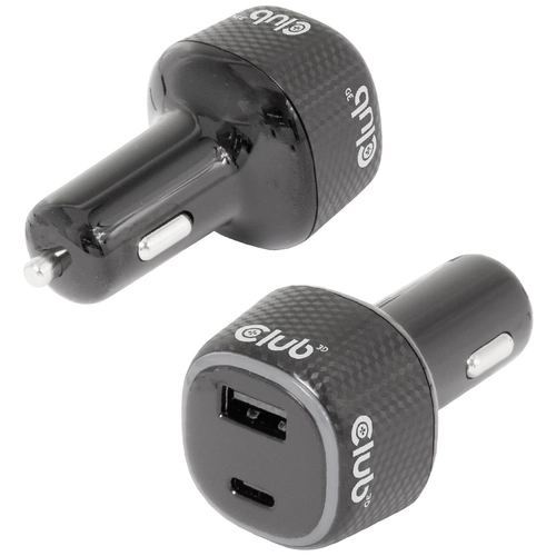 Club3D CAC-1922 USB Ladegerät 63W 1x USB-A, 1x USB-C® Schwarz Innenbereich Club3D CAC-1922 USB Ladegerät 63W 1x USB-A, 1x USB-C® Schwarz Innenbereich