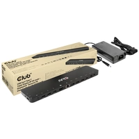 Club3D USB-C® Dockingstation 4K ChargingDock USB-C Passend für Marke Dockingstations: Club 3D integrierter Kartenleser, USB-C® Club3D USB-C® Dockingstation 4K ChargingDock USB-C Passend für Marke Dockingstations: Club 3D integrierter Kartenleser, USB-C®